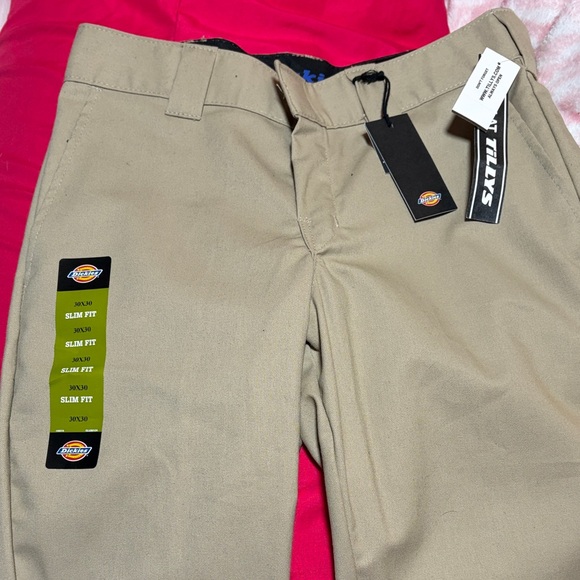 Dickies Other - Dickies Men's Slim Fit Tan Chinos